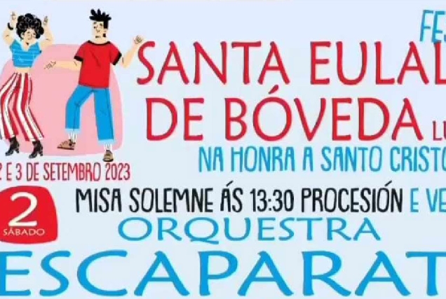 santa eulalia de boveda festas portada