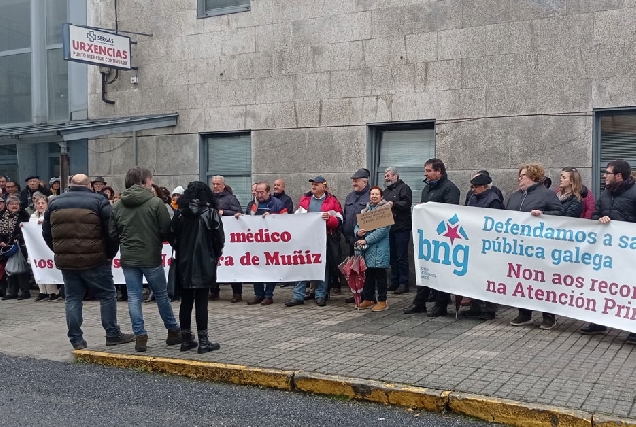 BNG Fonsagrada manifestacion sergas 2023