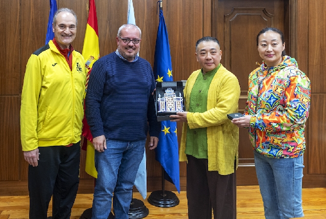 Recepción ao mestre de Tai Chi, Fu Qin Quan -1