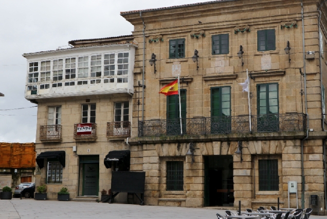 Imaxe da casa do Concello en Betanzos