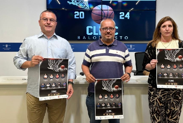 Presentación do Clínic Baloncesto da Deputación