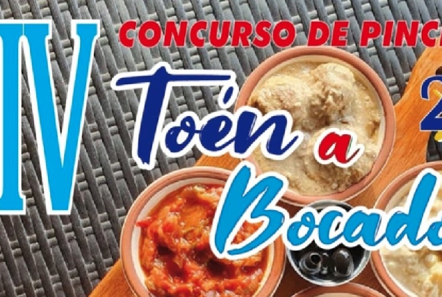 Cartel do Concurso de Pinchos 'Toén a Boocados'