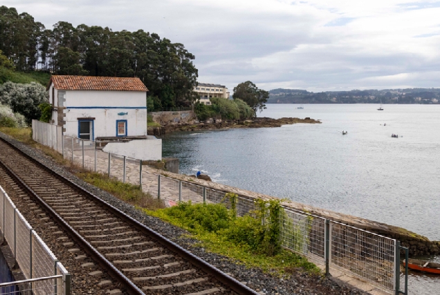 Imaxe do barrio das Xubias na Coruña