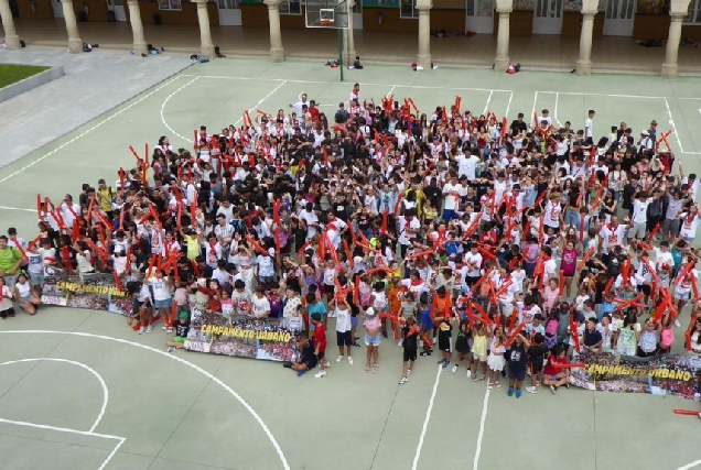 Campamento urbano 'Cidade de Ourense 2024', foto de Amencer Asoaciación Xuvenil