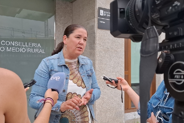 Isabel Vilalba, secretaria xeral do Sindicato Labrego Galego