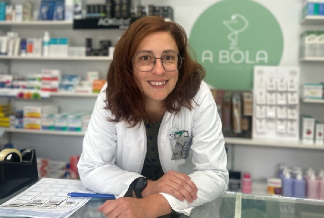 Montserrat Dafonte, farmacéutica de A Bola