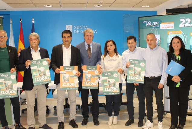 Presentación da campaña 'Merca no teu comercio' en Ourense