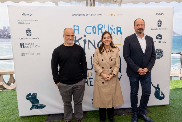 Presentación en A Coruña del Campeonato de España de Surf Open